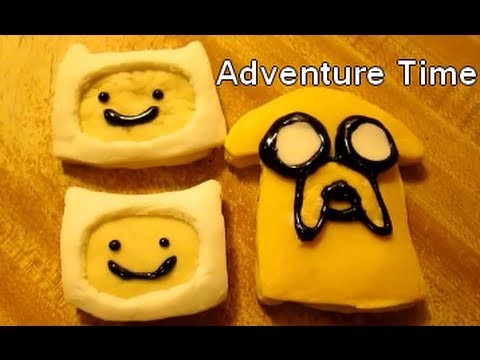 ADVENTURE TIME SUGAR COOKIES [SUGAR COOKIE RECIPE]