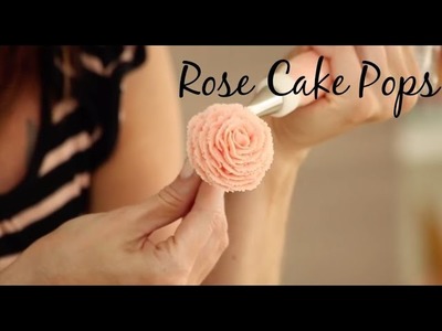 Buttercream Rose Cake Pop - CAKE STYLE