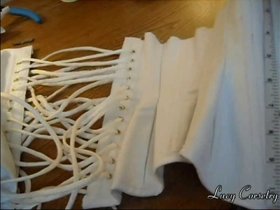 Corset Making: Sewing Boning Channels | Lucy's Corsetry
