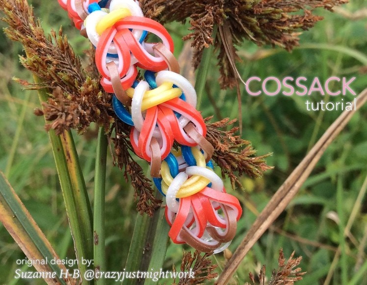COSSACK Hook Only bracelet tutorial