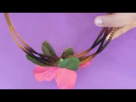 Diademas decoradas con flores