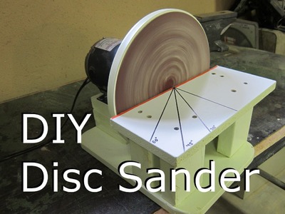 Disc Sander - Make DIY Build