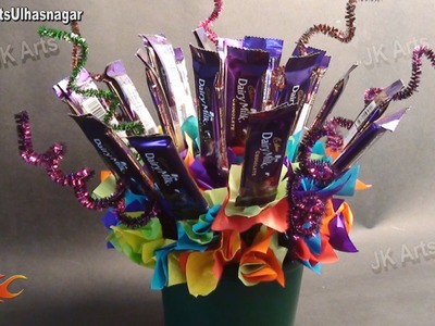 DIY Chocolate Bouquet - Valentine's Day Gift Idea  - JK Arts 628