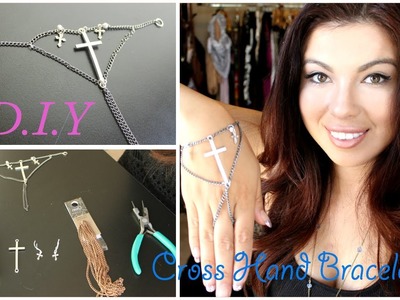 DIY: Cross ✝ Hand Bracelet & GIVEAWAY
