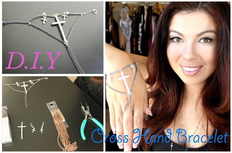 DIY: Cross ✝ Hand Bracelet & GIVEAWAY