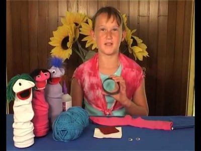 DIY For Kids Sock Puppet