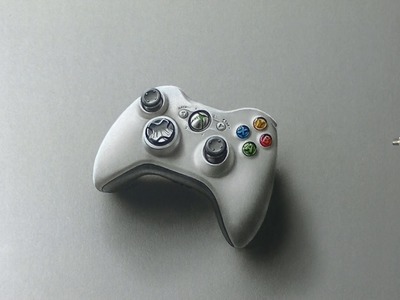 Drawing Time Lapse: Xbox 360 Controller - hyperrealistic art