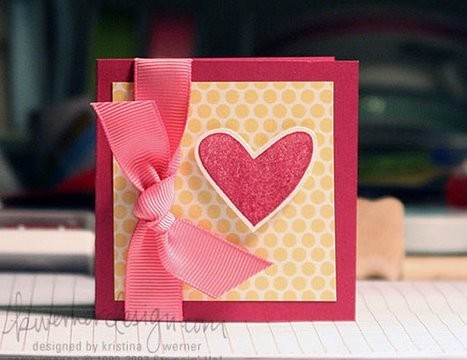 Easy Valentines Card - Make a Card Monday #7