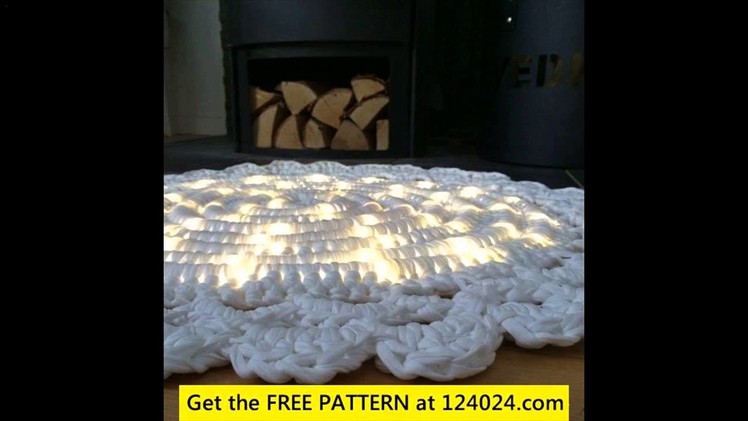 Free crochet rug pattern