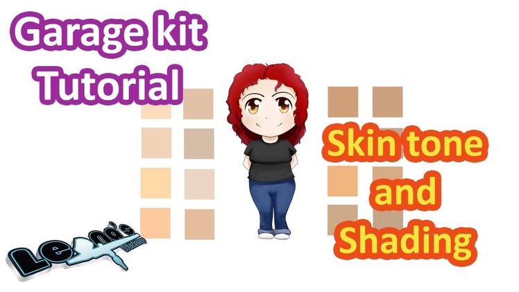 Garage Kit Tutorial: Skin Tone and Shading for resin kits