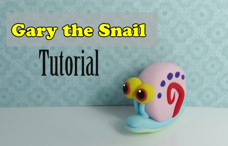 Gary The Snail tutorial by MissClayCreations