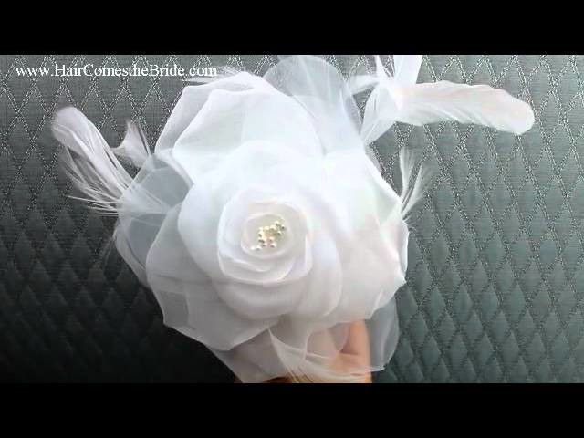 Glamorous Bridal Hair Flower  from Hair Comes the Bride