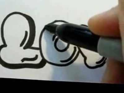 Graffiti Letters How To Draw Graffiti Letters - Bubble Letters