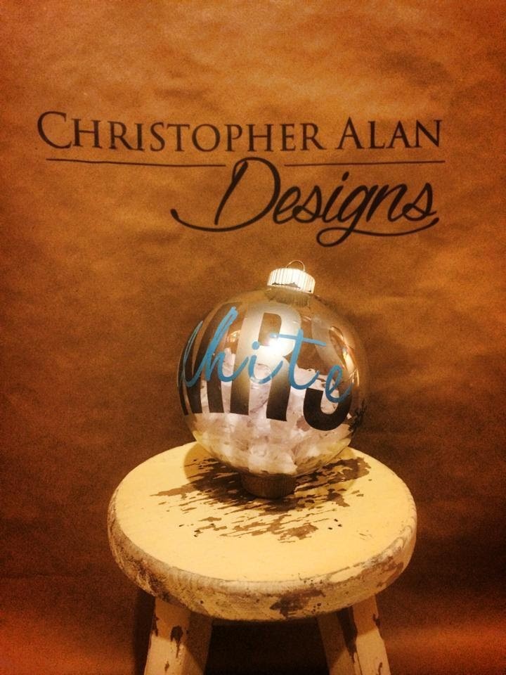 How to Apply Vinyl to a Christmas Ornament