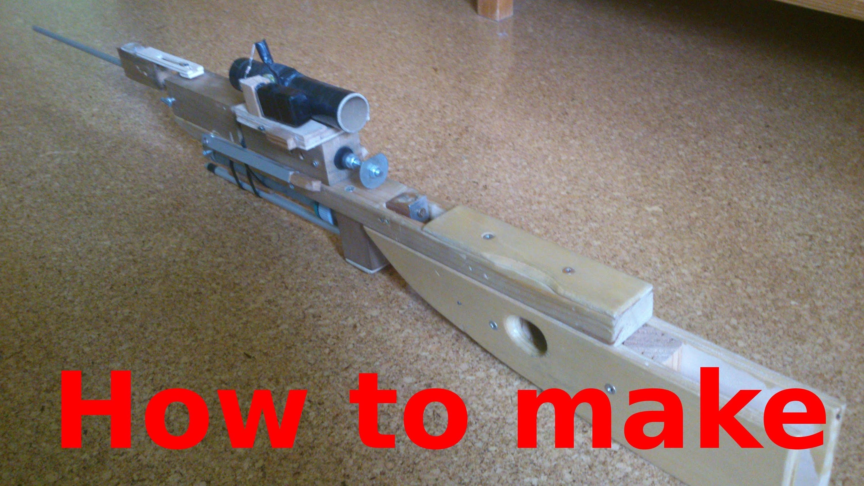 How To Build The Airsoft Sniper Rifle Part 1