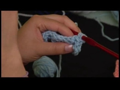 How to Crochet a Basket Weave Pattern : "Across" Pattern on Row 3 of Basket Weave Crochet Pattern
