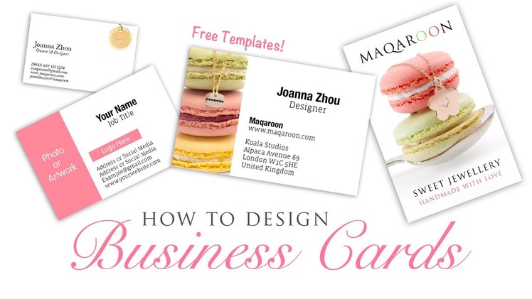 How To Design Business Cards - Graphic Design Photoshop Tutorial