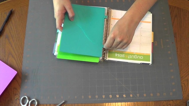 How to Install Clip-In Pockets for Erin Condren Life Planner