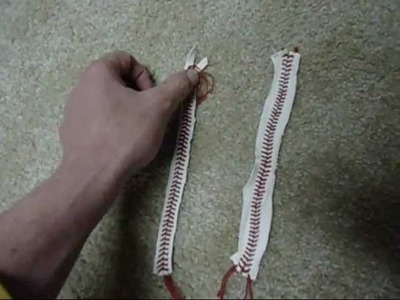 How to make a Baseball Bracelet