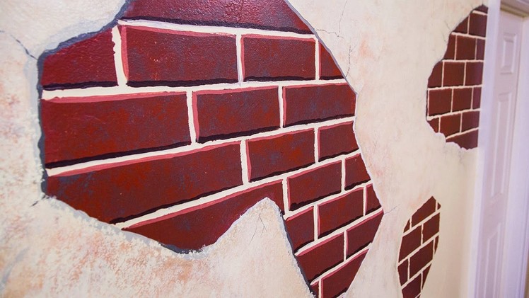 How to Make a DIY Faux Brick Wall