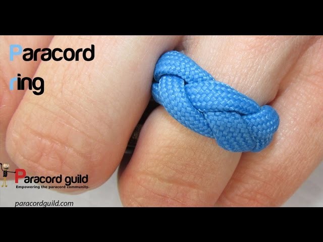 How to make a paracord ring