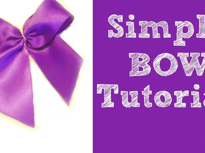 How To Make A Simple Bow