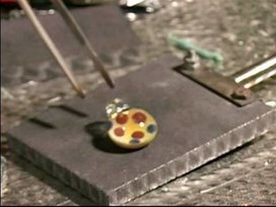 How to Make an Imploded Spun Glass Pendant : How to Kiln an Imploded Glass Pendant