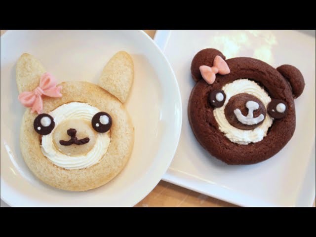 How To Make Kawaii Bunny and Bear Cake Roll!