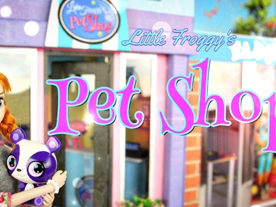 How to Make Little Froggy's Pet Shop - Doll Crafts