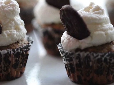 How to Make Mini Oreo Cupcakes