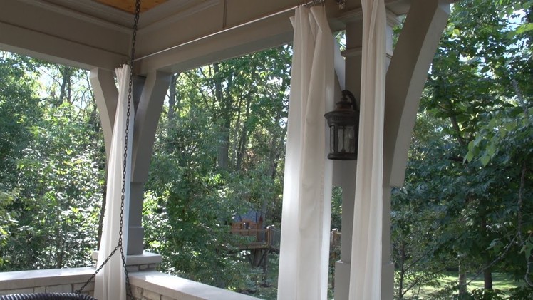 How to Make Outdoor Drapery Panels
