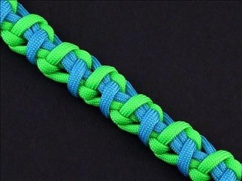 How to Make the Stretched Imagination Bar (Paracord) Bracelet by TIAT