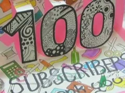 Ku-Ku CARD Pop Up 100 Subscribers (100 Suscriptores)