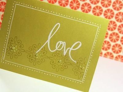 Love - Make a Card Monday #94