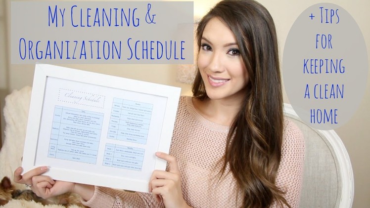 My Cleaning & Organization Schedule + Tips for a Clean Home! | Blair Fowler