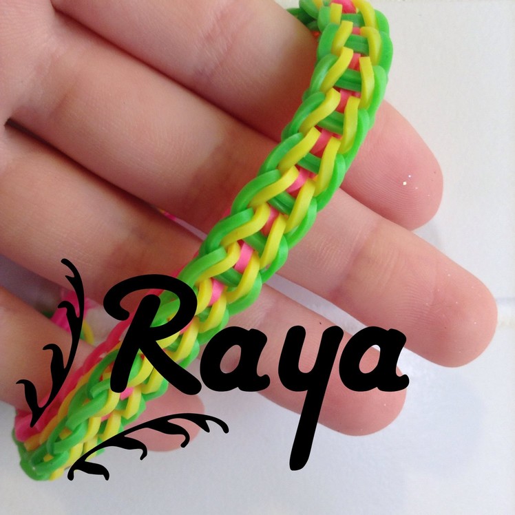NEW Raya Rainbow Loom Bracelet