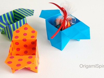 Origami Sanbo Box : : Caja tradicional "Sanbo"