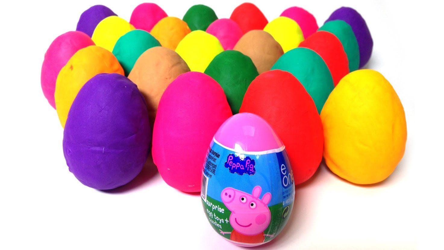 Play eggs. Play Doh Peppa Pig Eggs.