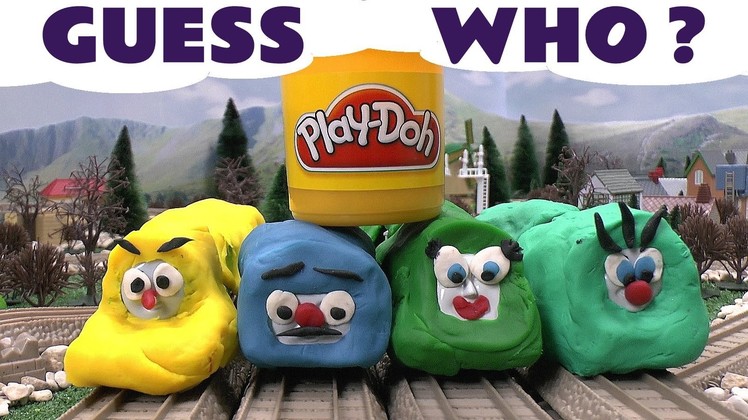 Play Doh Surprise Egg Shapes Guess The Engines 4  Thomas The Tank Play-Doh Thomas Tank Kids Toy
