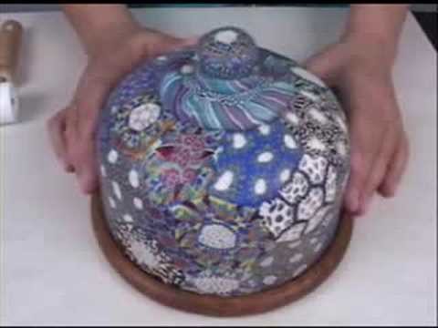 Polymer Clay TV Episode #65 Covering Glass