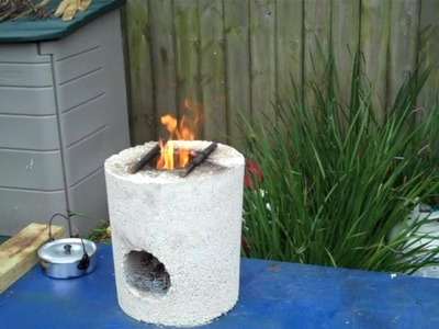 Rocket Stove Test! Boiling Water