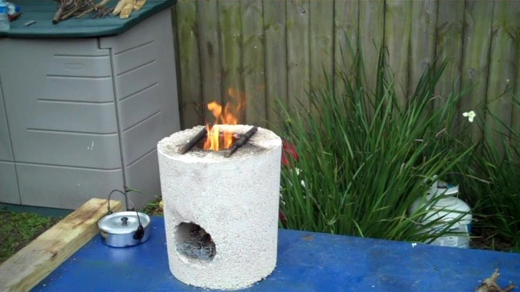 Rocket Stove Test! Boiling Water