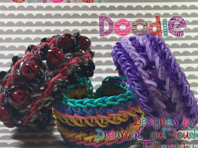 Snicker Doodle rainbowloom bracelet
