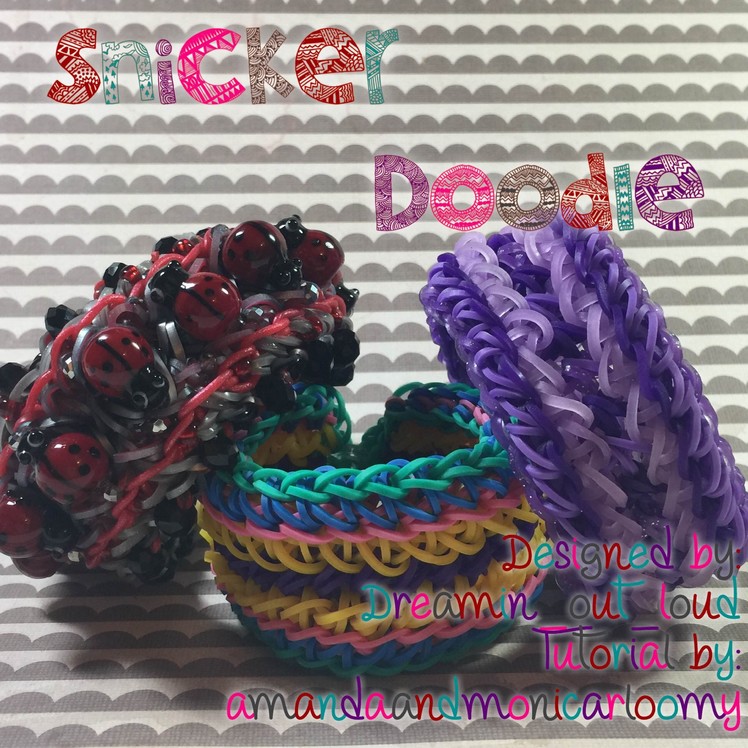 Snicker Doodle rainbowloom bracelet