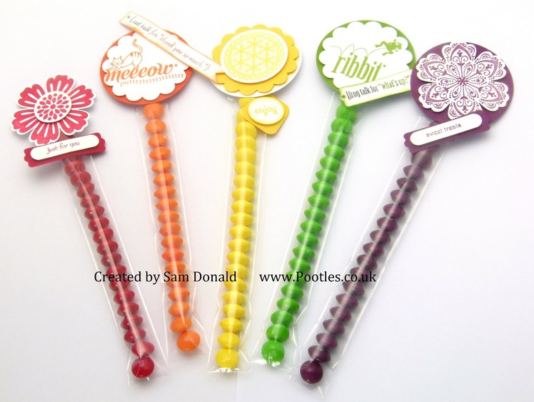 Stampin Up Sweetie Treat Tubes