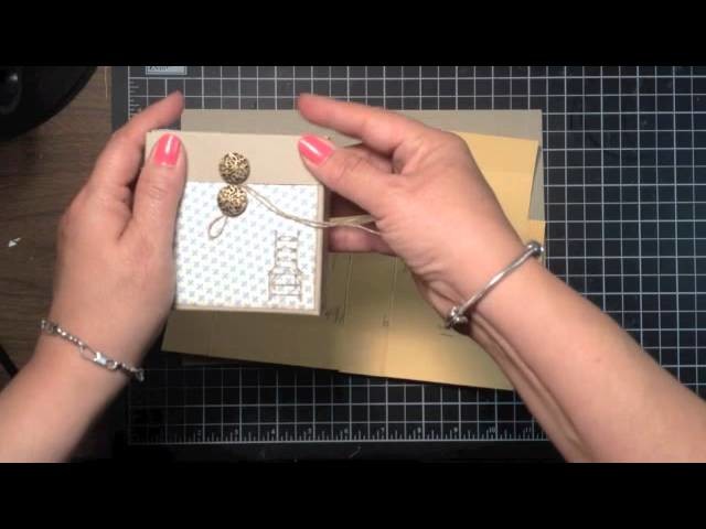 Stampin' Up! Video Tutorial Have a Seat 3 x 3 Box