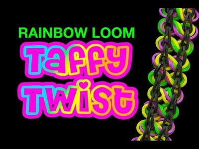 Taffy Twist Bracelet - How to make the Rainbow Loom Taffy Twist