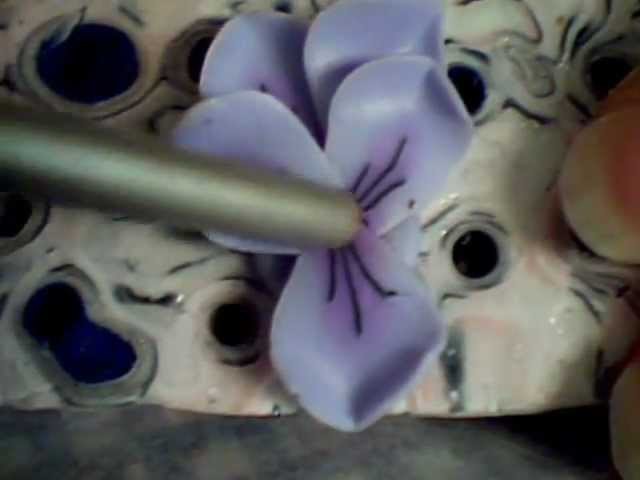Tutorial Violette in fimo by Violas Fruit Fimo