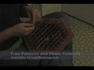 Weaving on a Hexagon Loom