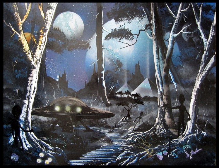 Alien Landing - Created for "Sky High Music House UK"